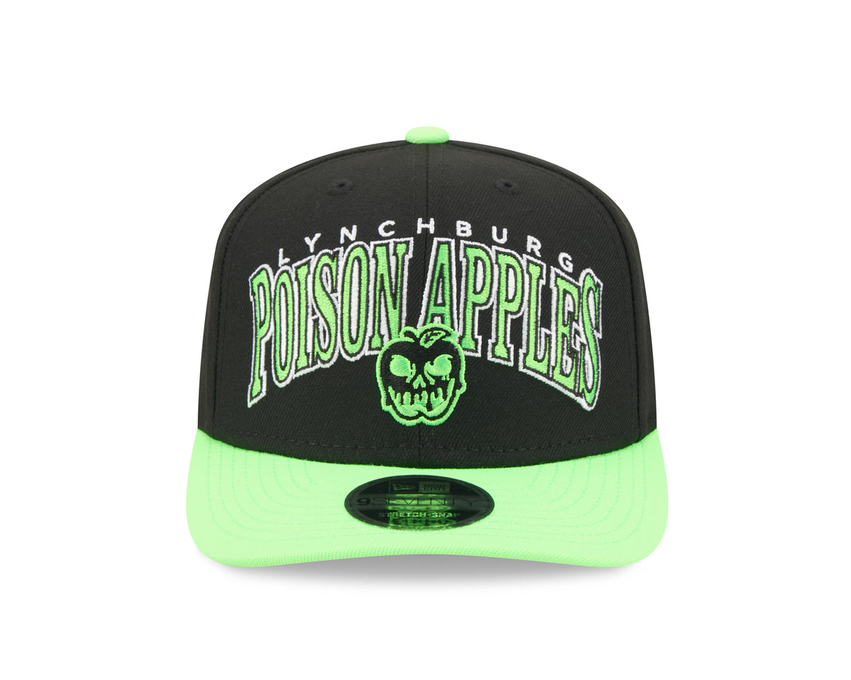 Hill City Howlers Poison Apples New Era 9SEVENTY Stretch Snap